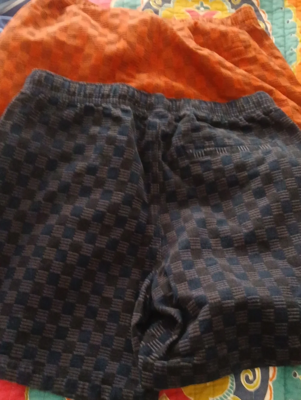 Men's Old Navy Checkerboard Jogger Shorts